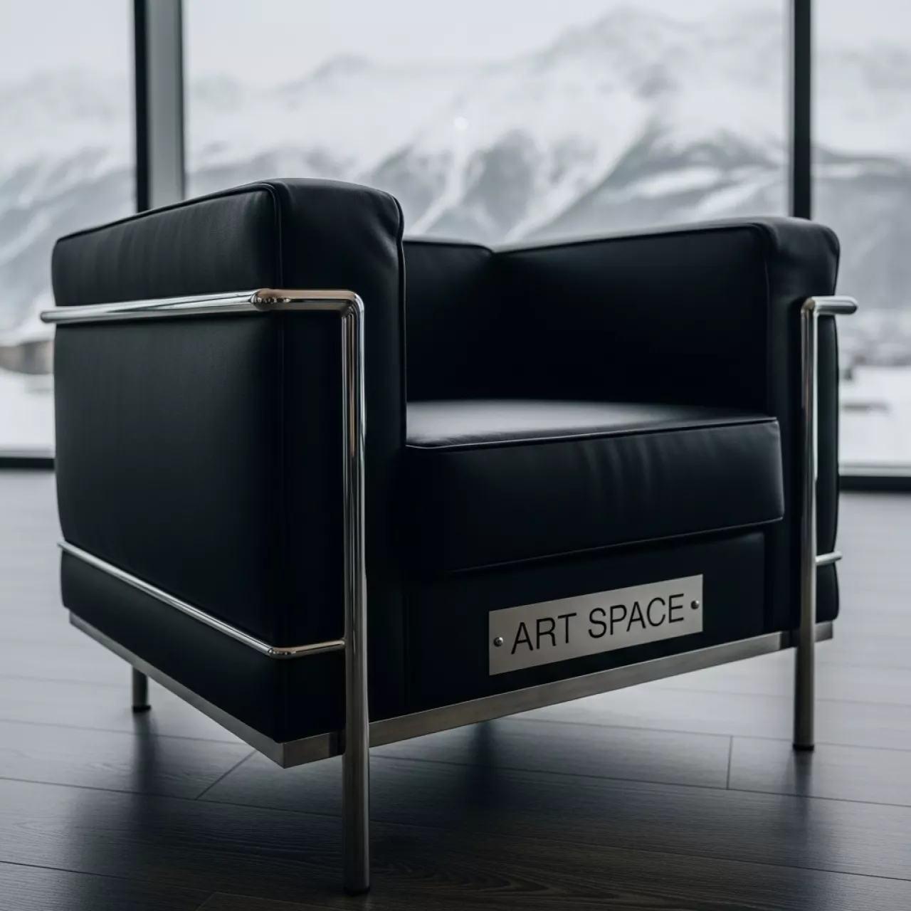 Аренда Кресло черное Samba в Radisson Hotel Rosa Khutor — ART SPACE