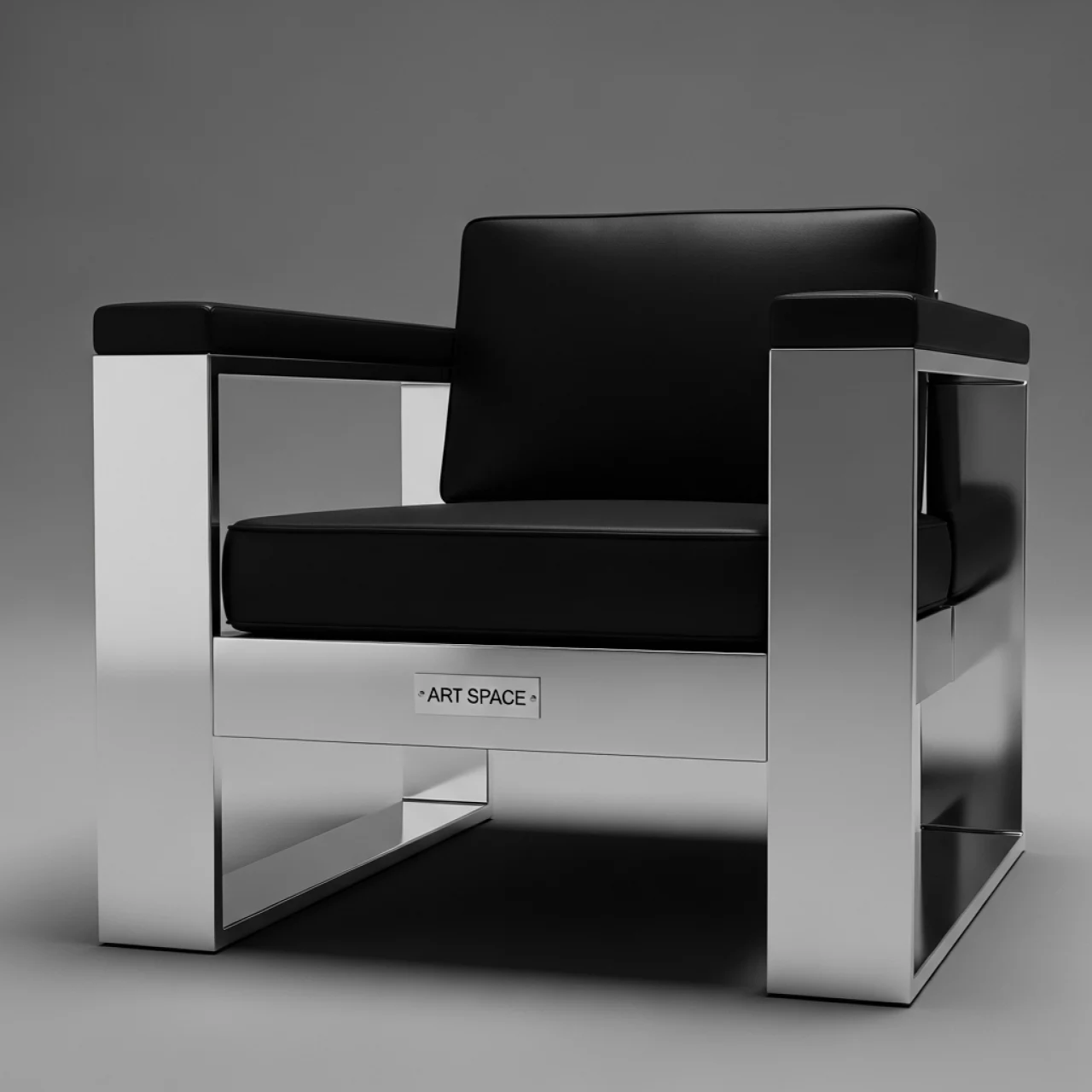 Аренда Кресло Chrome Black в Grand Karat Sochi — ART SPACE