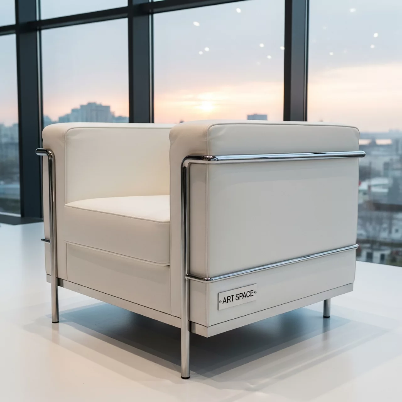 Аренда Кресло Chrome White на Имеретинской набережной — ART SPACE