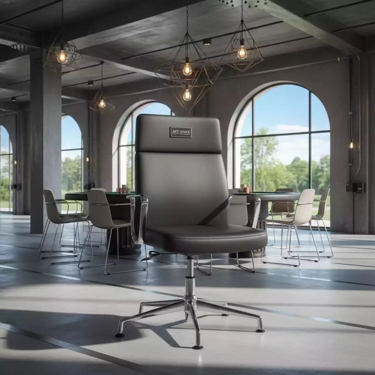 Аренда Кресло College BX 3001 1 black в Radisson Collection Paradise — ART SPACE