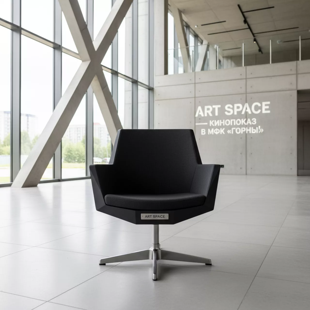 Аренда Кресло College BX 3769 black в МФК «Горный» — ART SPACE