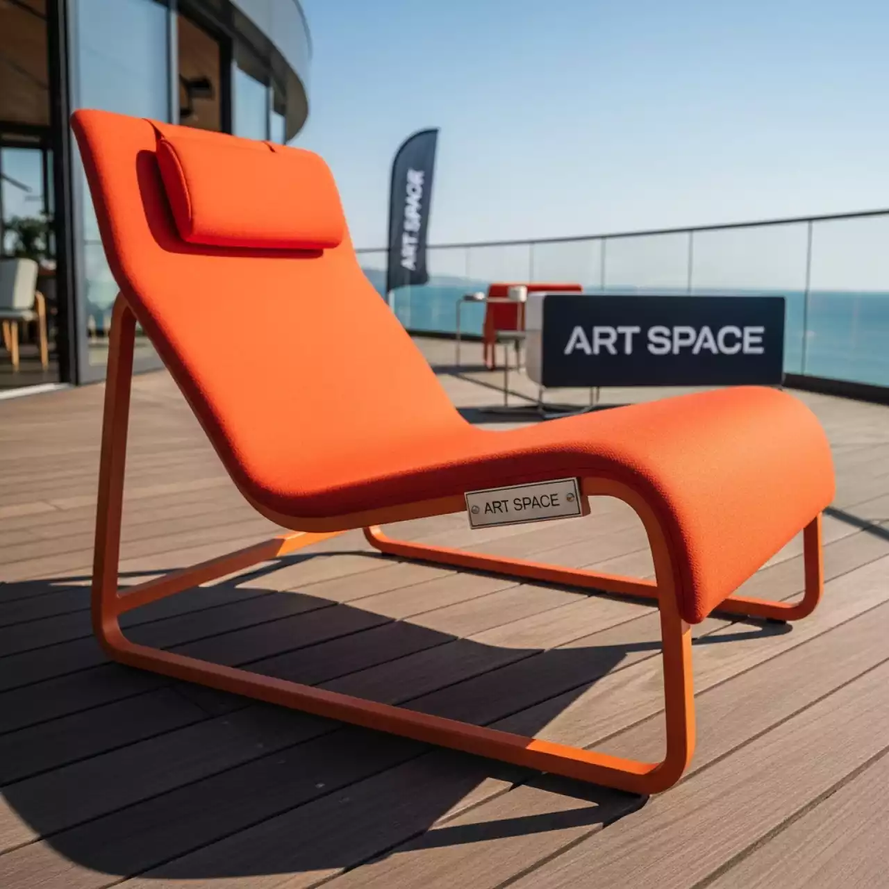 Аренда Кресло College BX 3827 оранжевое в ресторане «Паруса» — ART SPACE