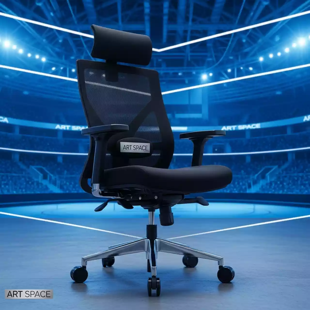 Аренда Кресло College CLG 434 MXH A Black в ледовой арене «Шайба» — ART SPACE