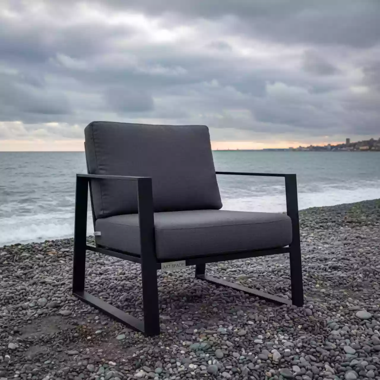 Аренда Кресло Дакота на пляже «Ривьера» — ART SPACE