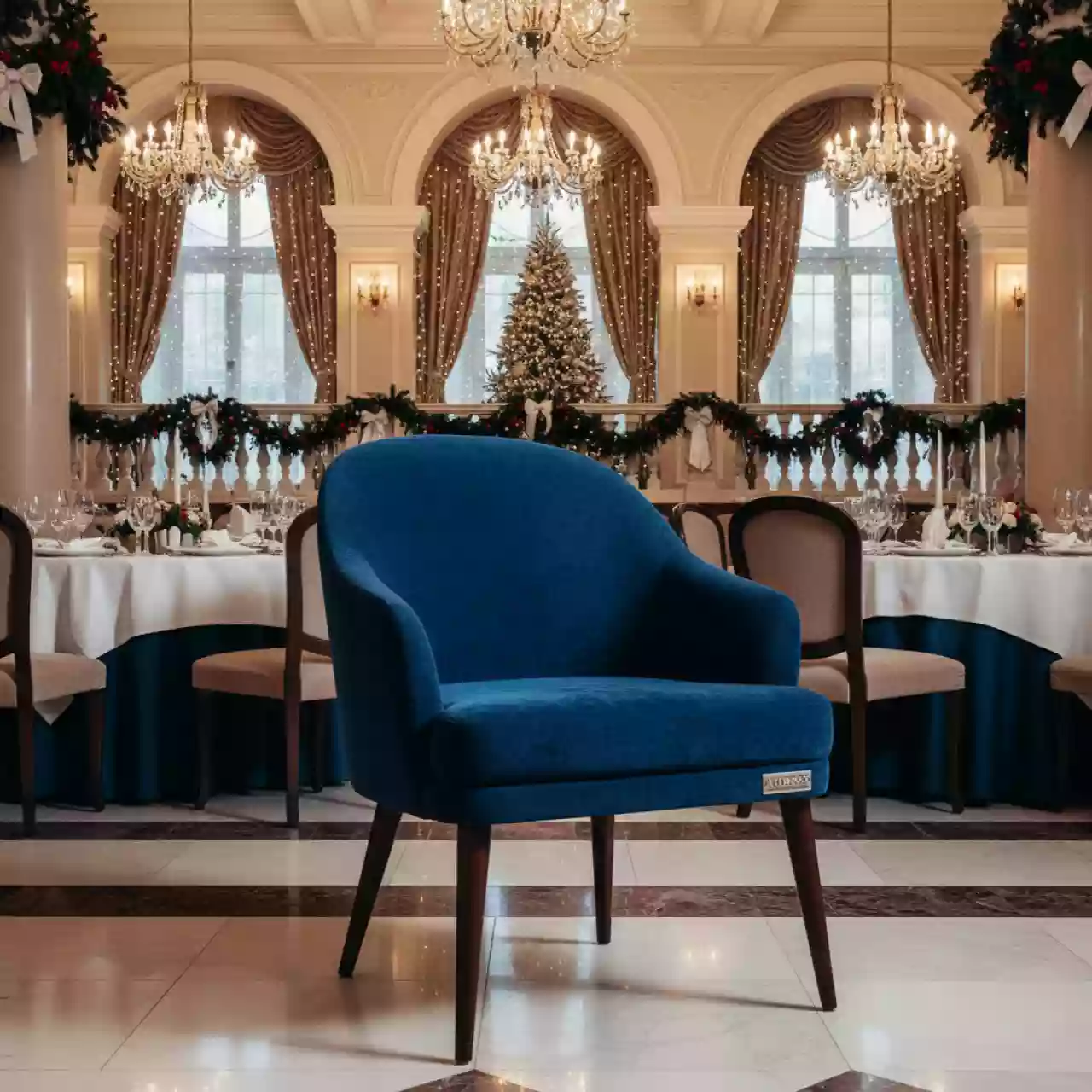 Аренда Кресло Dasch велюр Loft 11 в ресторане «Магеллан» — ART SPACE