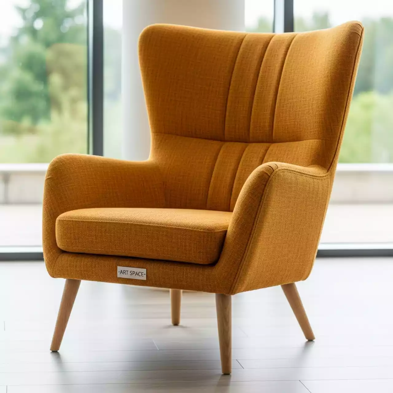 Аренда Кресло Декстер цвета охра в Radisson Collection Paradise — ART SPACE