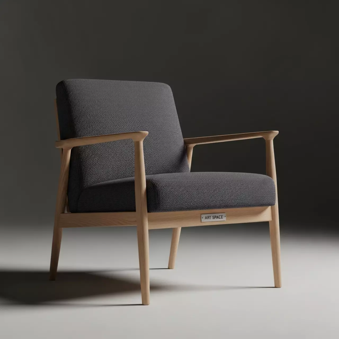 Аренда Кресло деревянное мягкое Martin в ледовой арене «Шайба» — ART SPACE