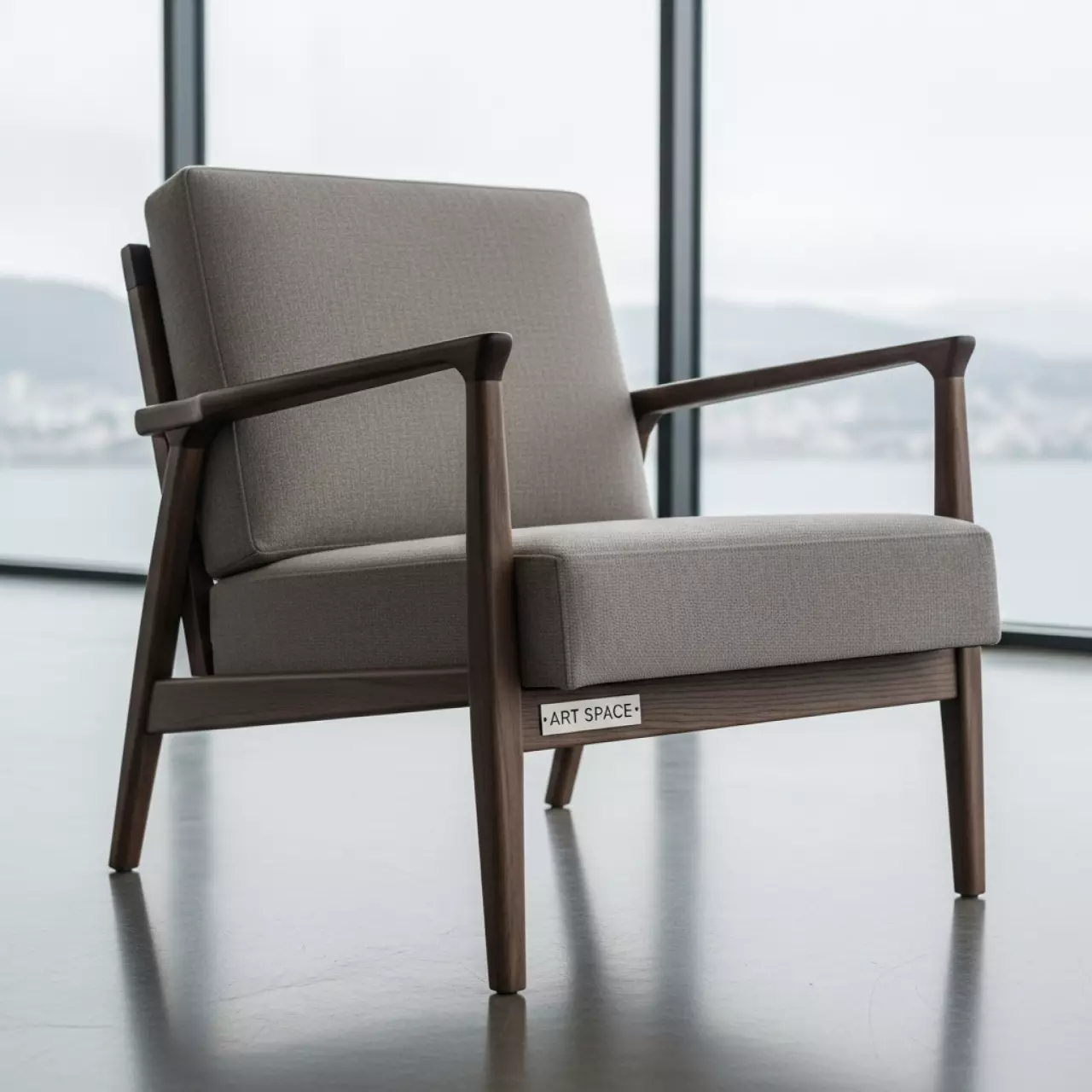 Аренда Кресло деревянное с обивкой Bambi в санатории «Черноморье» — ART SPACE