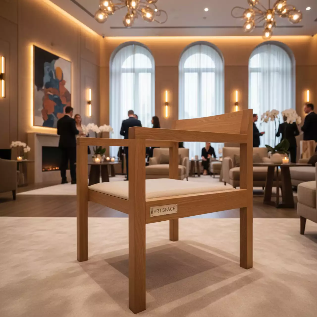 Аренда Кресло деревянное Segno в Boutique Hotel PORTUM 1905 — ART SPACE