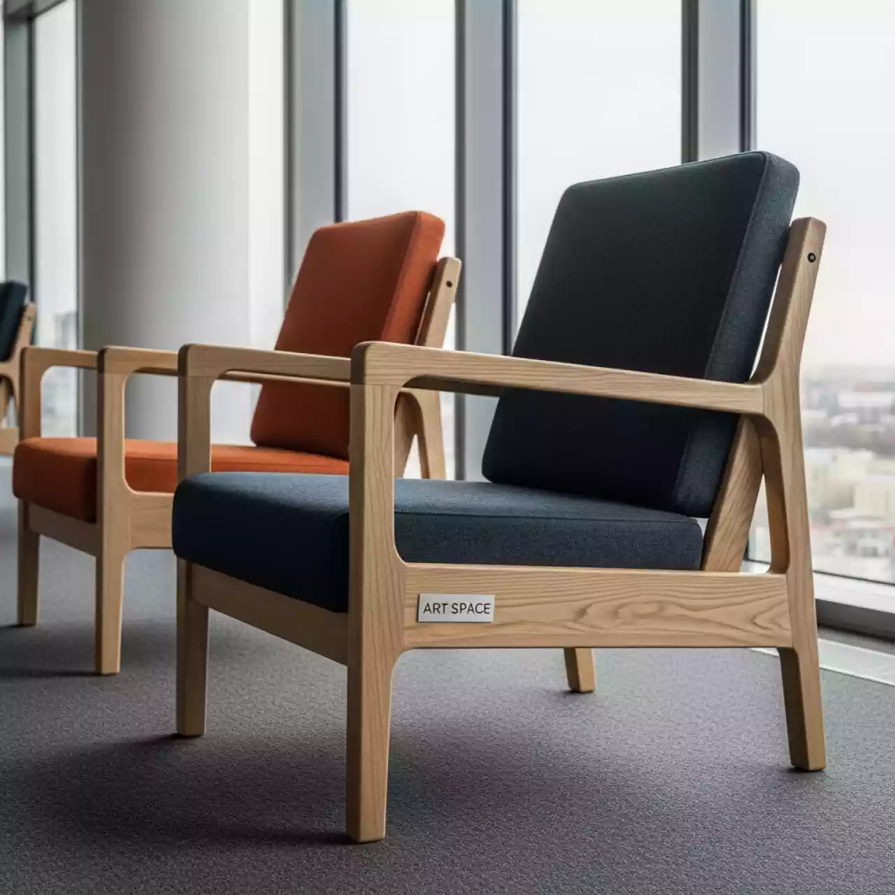 Аренда Кресло деревянное Twins в Panorama by Mercure — ART SPACE