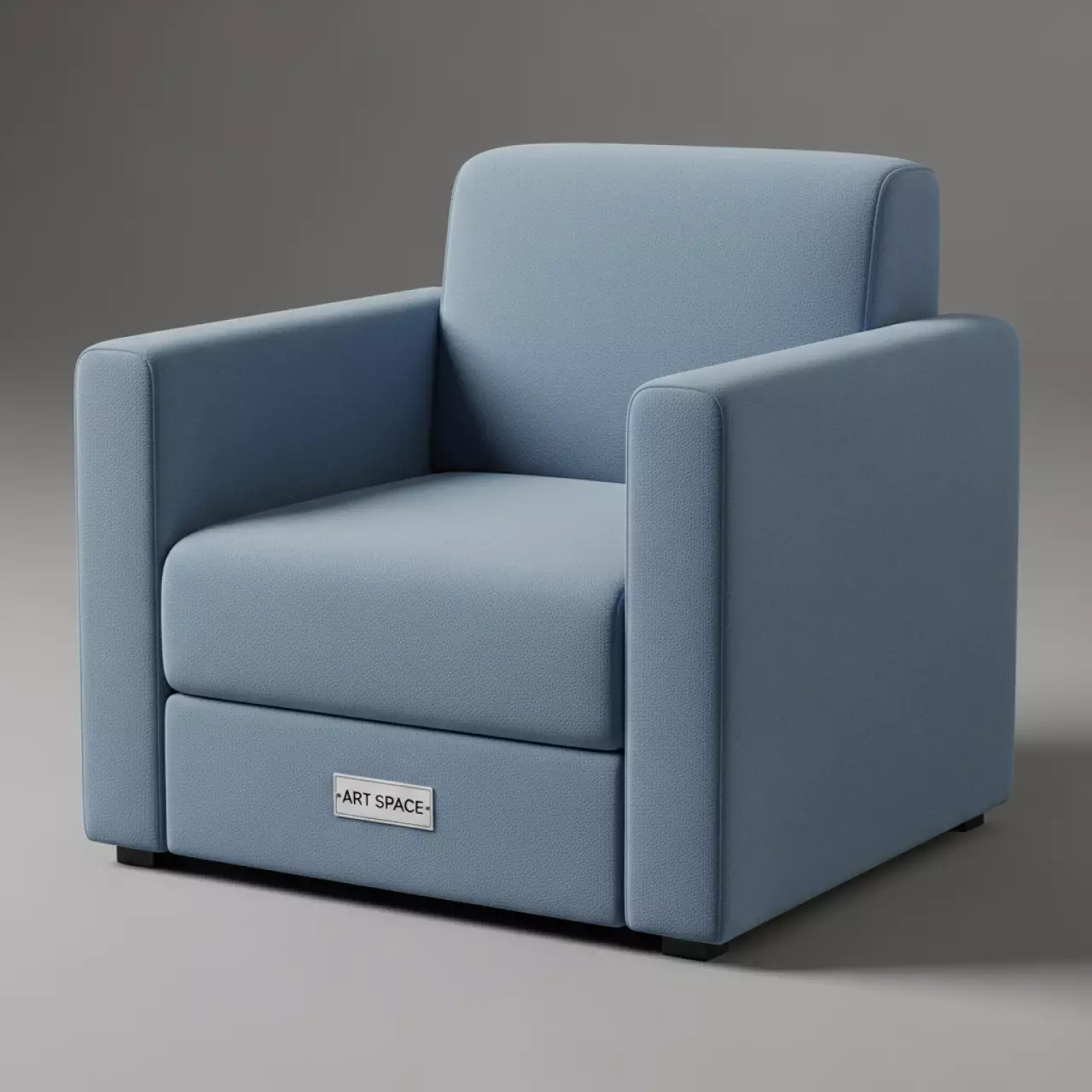 Аренда Кресло детское голубая ткань Kids 104 на Имеретинской набережной — ART SPACE