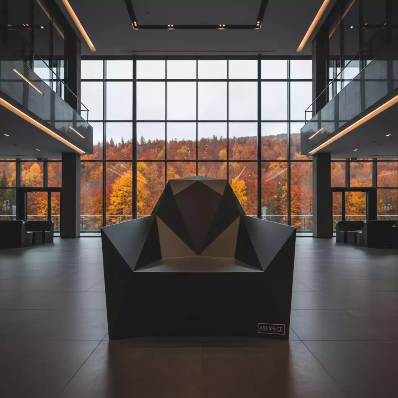 Аренда Кресло Diamond Black черное в Radisson Hotel Rosa Khutor — ART SPACE