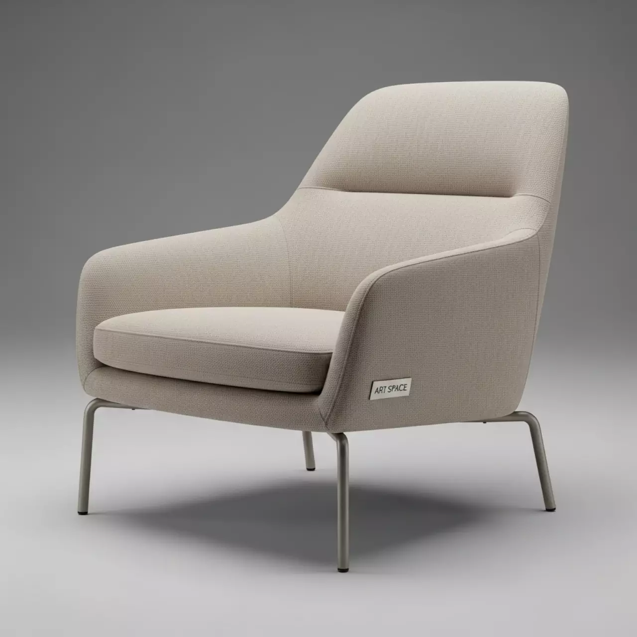 Аренда Кресло для отдыха бежевое Panorama в Omega Sirius — ART SPACE