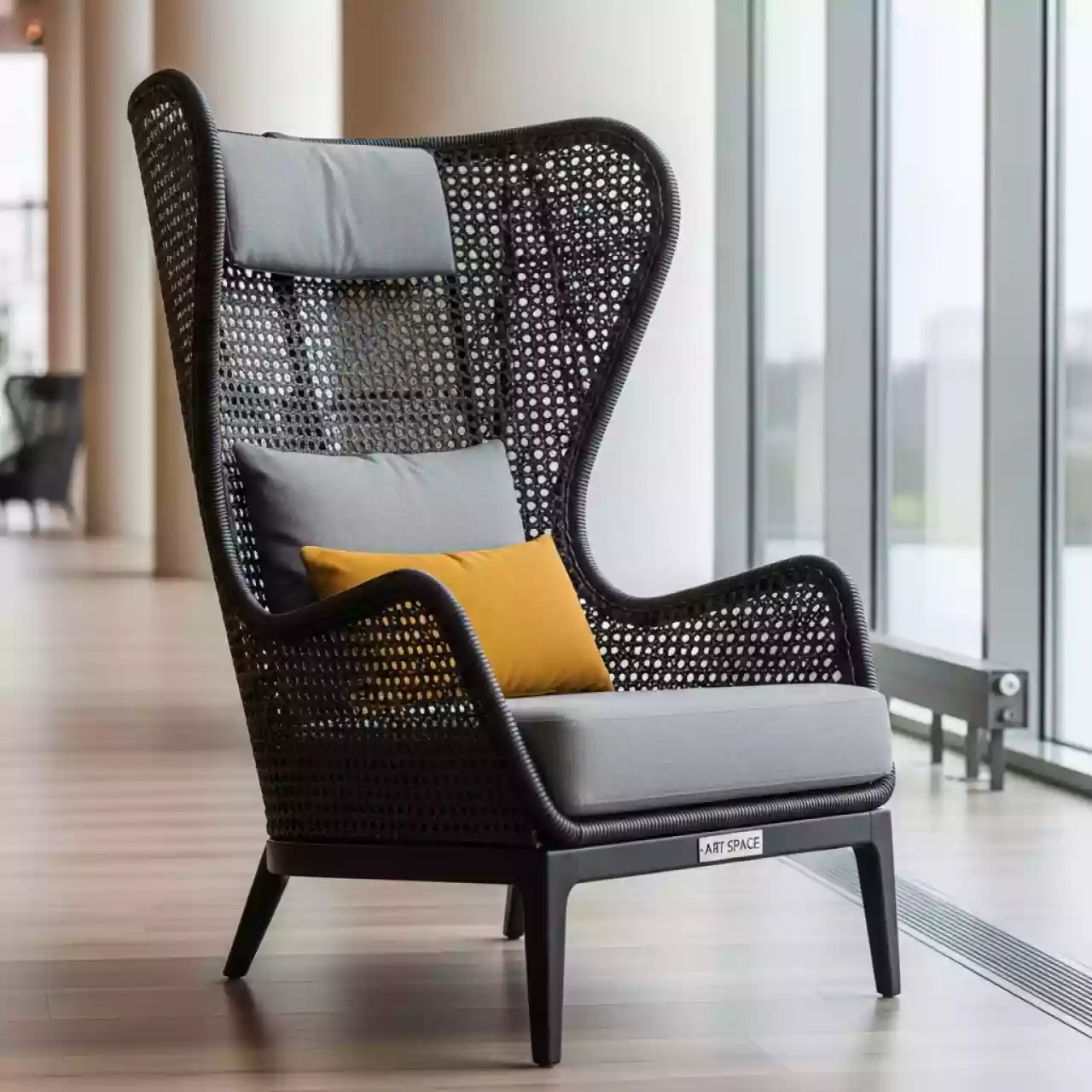 Аренда Кресло для отдыха высокое Соната ROTANG LUX 123260 в Panorama by Mercure — ART SPACE