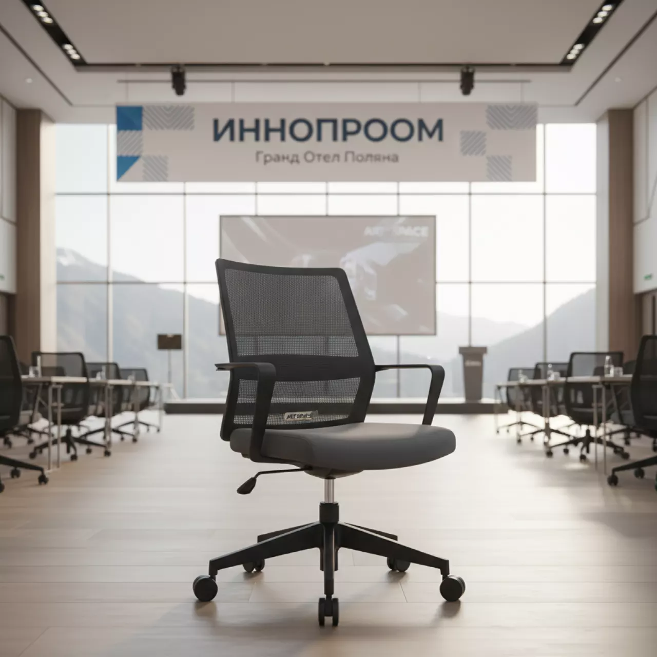 Аренда Кресло для персонала BRABIX Spring MG307 в Гранд Отель Поляна — ART SPACE