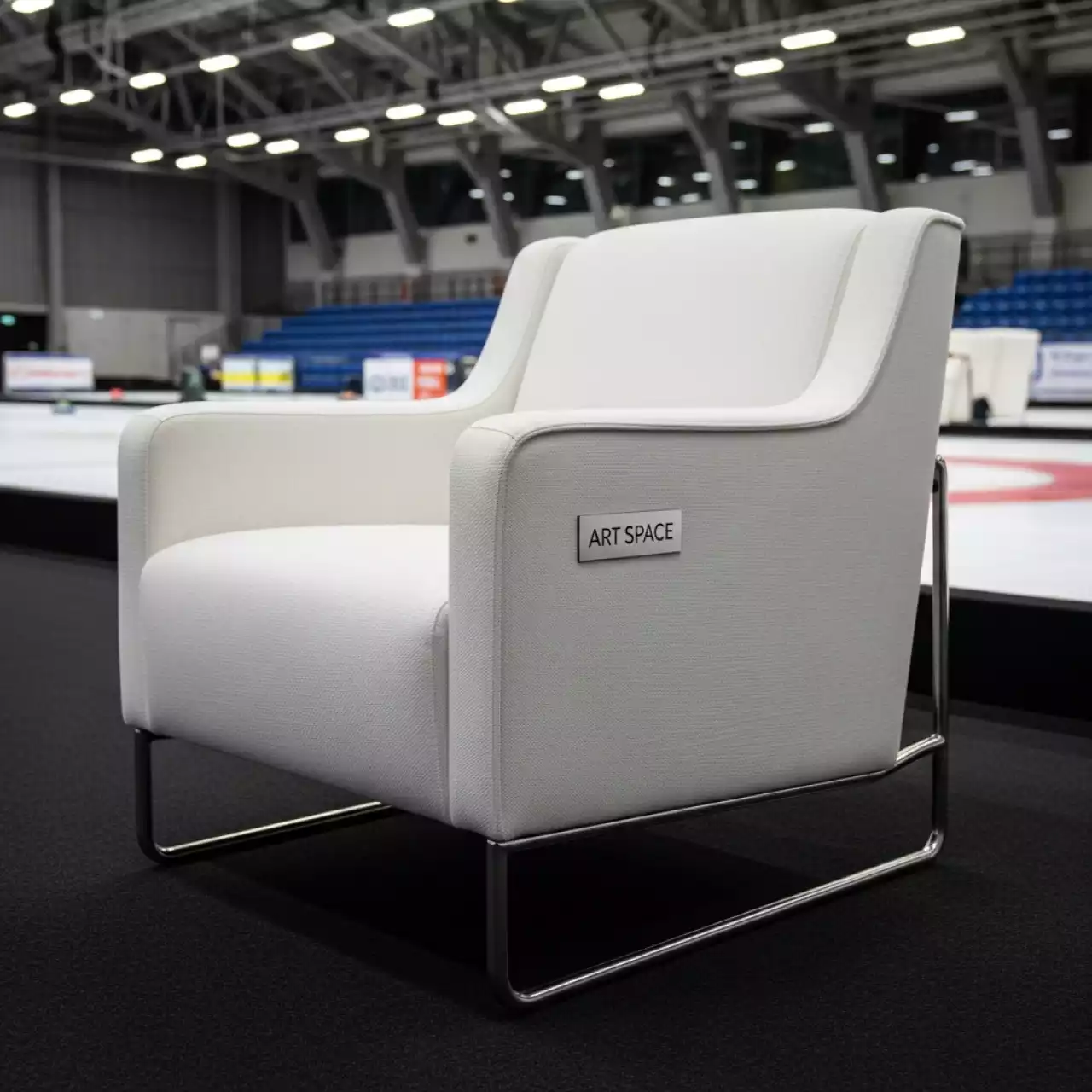 Аренда Кресло Donatello White 3075WT в Керлинговом центре «Ледяной куб» — ART SPACE