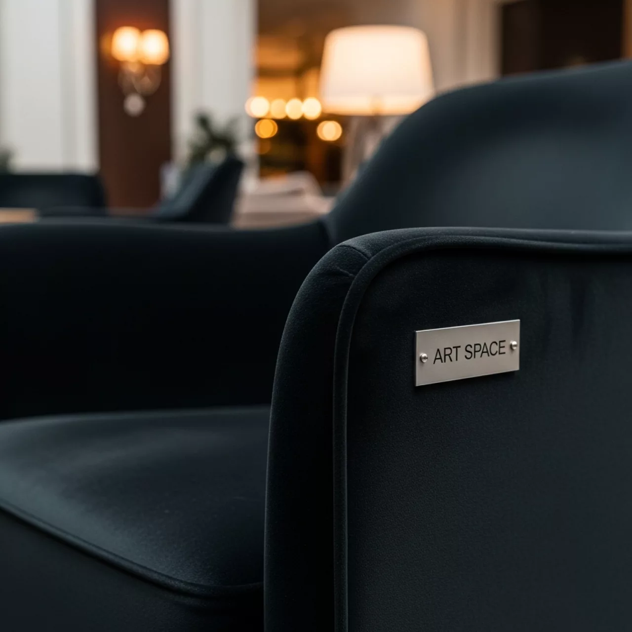 Аренда Кресло Erwin черное в Boutique Hotel PORTUM 1905 — ART SPACE