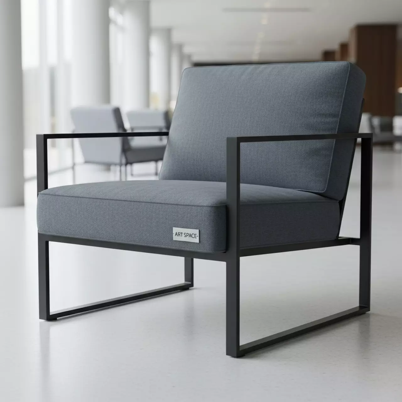 Аренда Кресло Flint раскладное серое в Sochi Marriott Krasnaya Polyana — ART SPACE