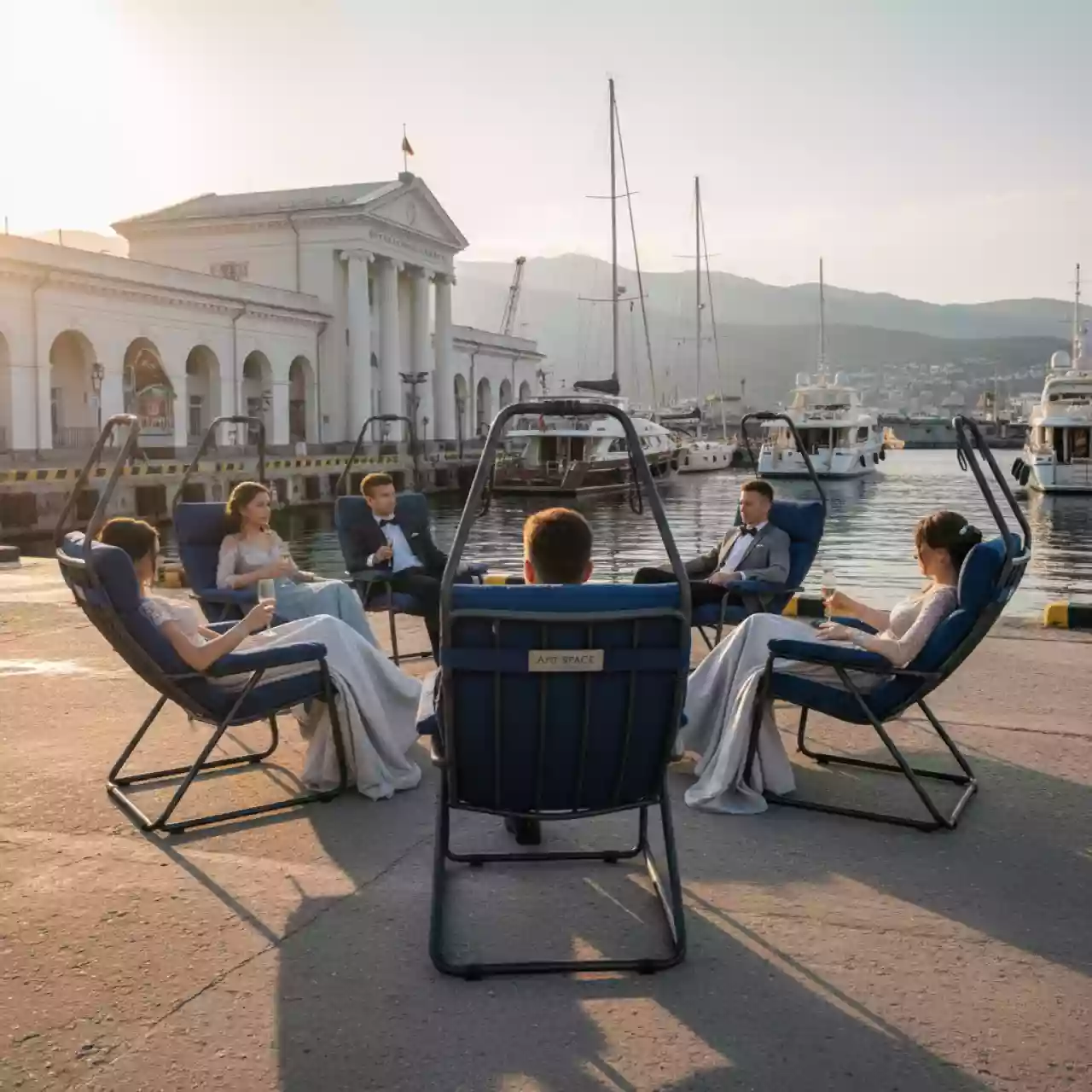 Аренда Кресло гамак Green Glade G 058 на территории Морпорта Сочи — ART SPACE