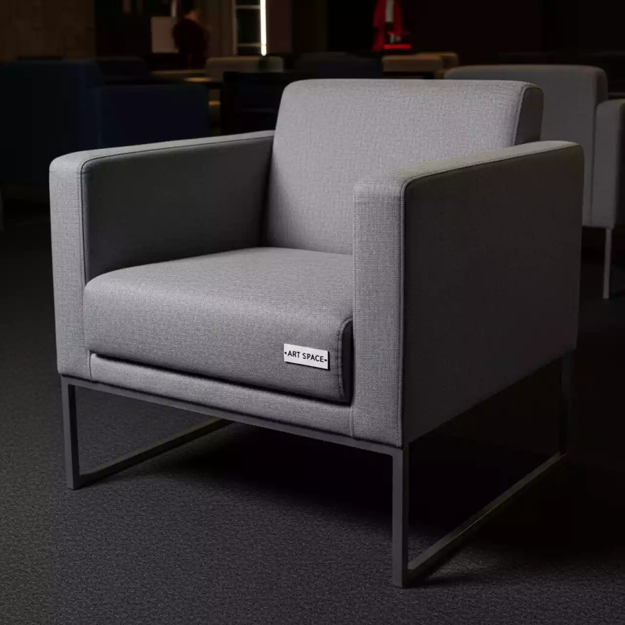 Аренда Кресло Green Glade полиэстер серое в ресторане «Магеллан» — ART SPACE