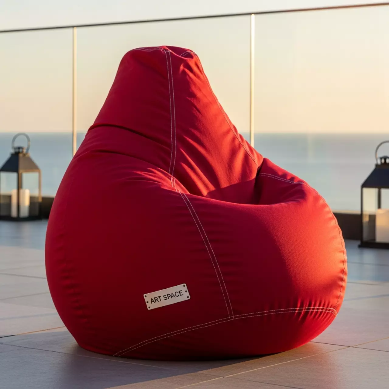 Аренда Кресло груша красное в конгресс-холле отеля Жемчужина — ART SPACE