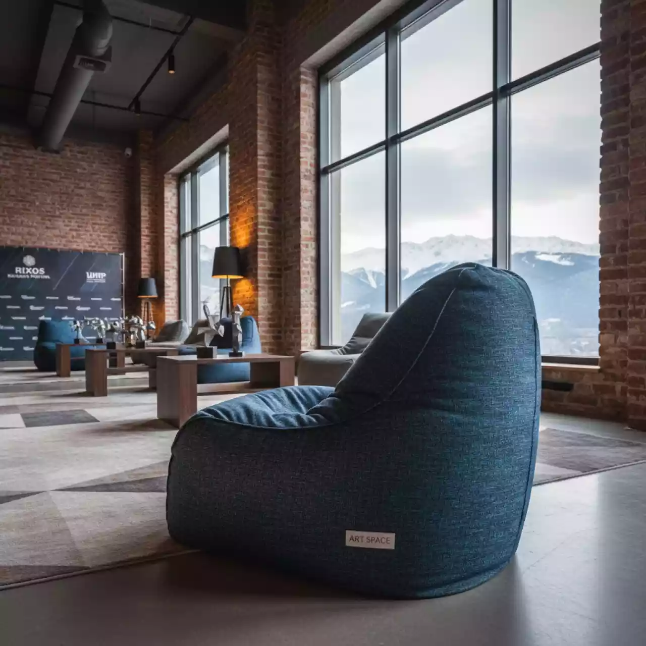 Аренда Кресло груша в ассортименте 120х85 см в Rixos Krasnaya Polyana — ART SPACE