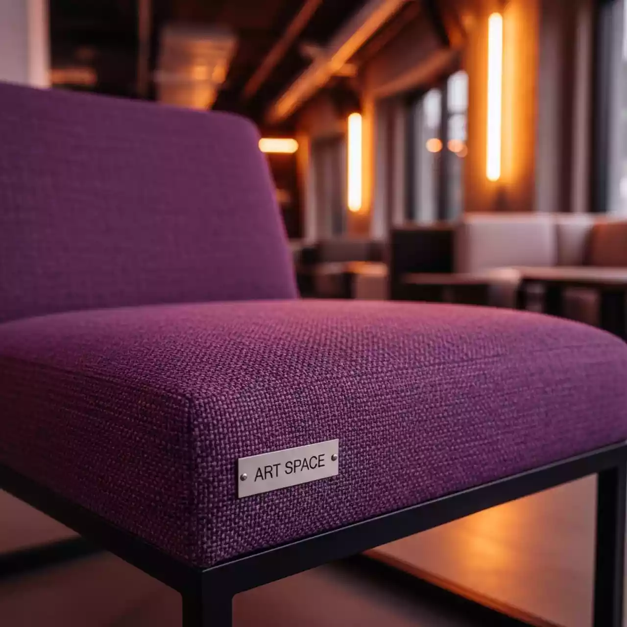 Аренда Кресло Heln фиолетовая рогожка в пляжном комплексе VinoGrad — ART SPACE