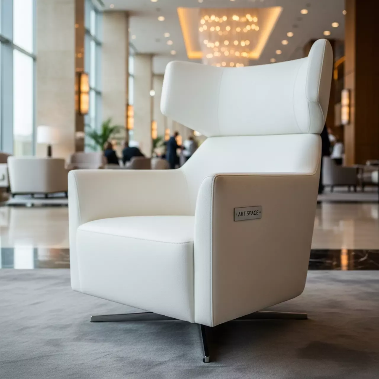 Аренда Кресло Hi Tech White белое в отеле Hyatt Regency Sochi — ART SPACE