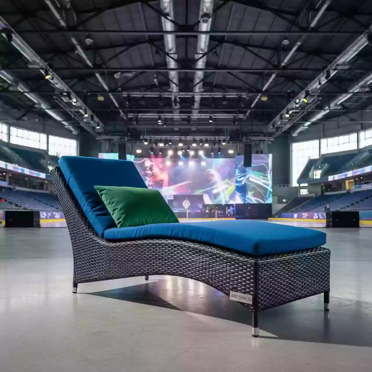 Аренда Кресло из искусственного ротанга Asol 1 в ледовом дворце «Большой» — ART SPACE