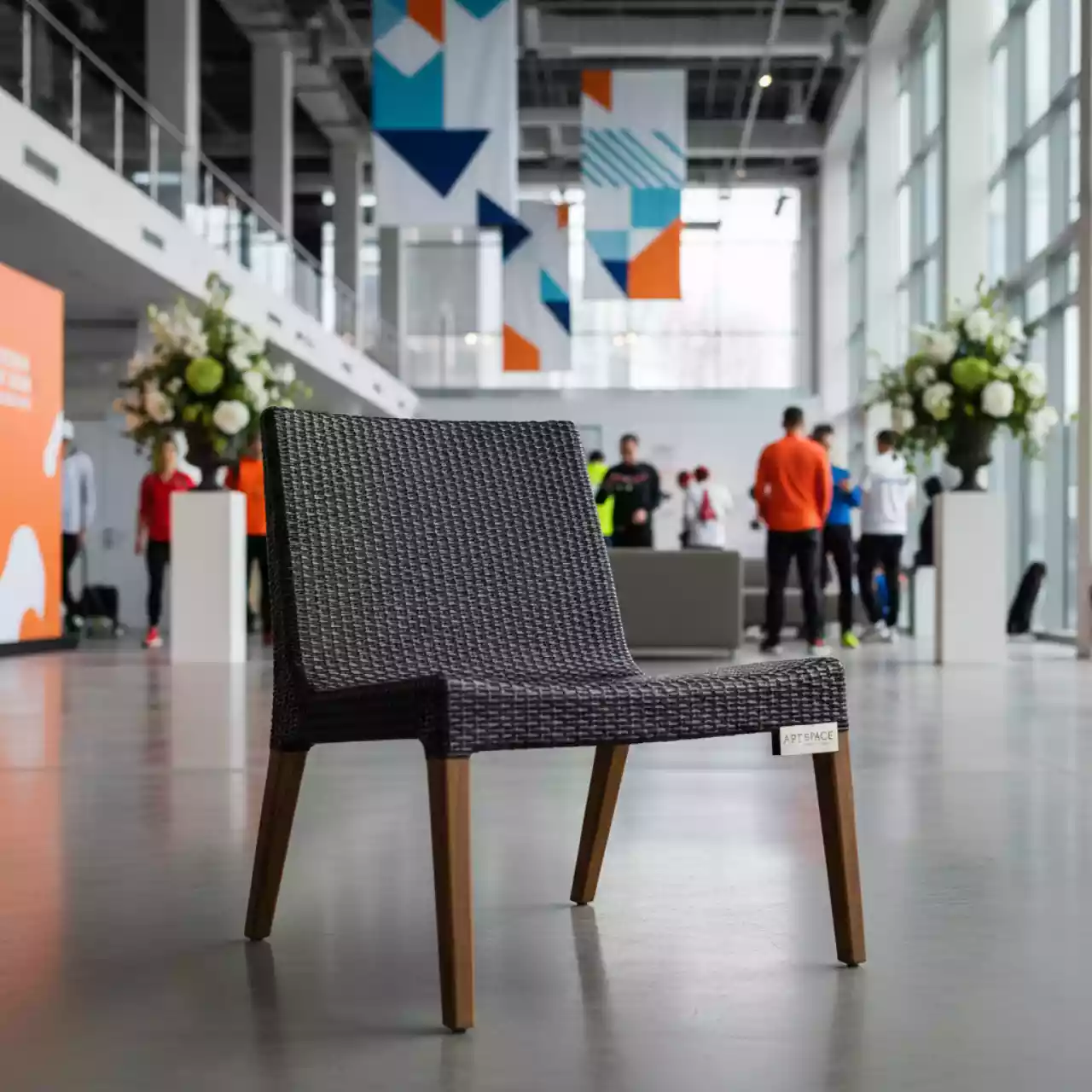 Аренда Кресло из искусственного ротанга тик Ontario в ОКЦ «Галактика» — ART SPACE