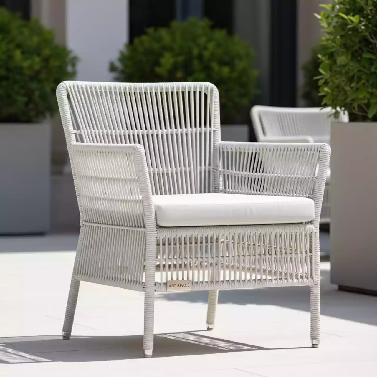 Аренда Кресло из искусственного ротанга YH C1663W в Stella di Mosca — ART SPACE