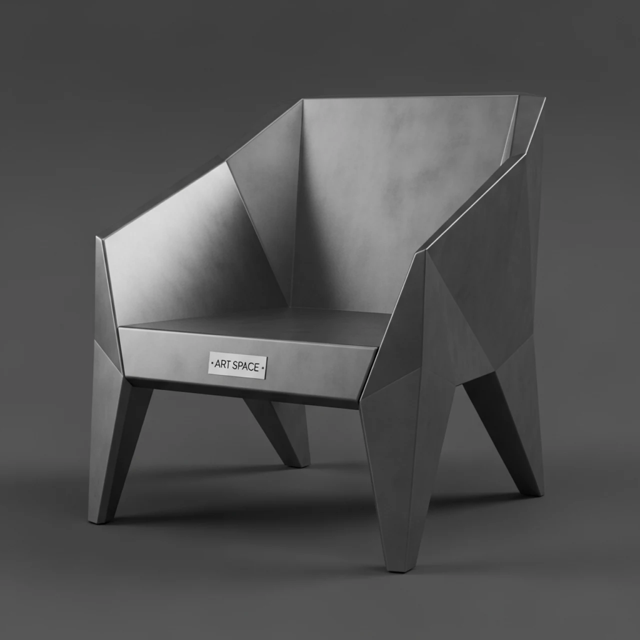 Аренда Кресло из литого кованого алюминия в Boutique Hotel PORTUM 1905 — ART SPACE