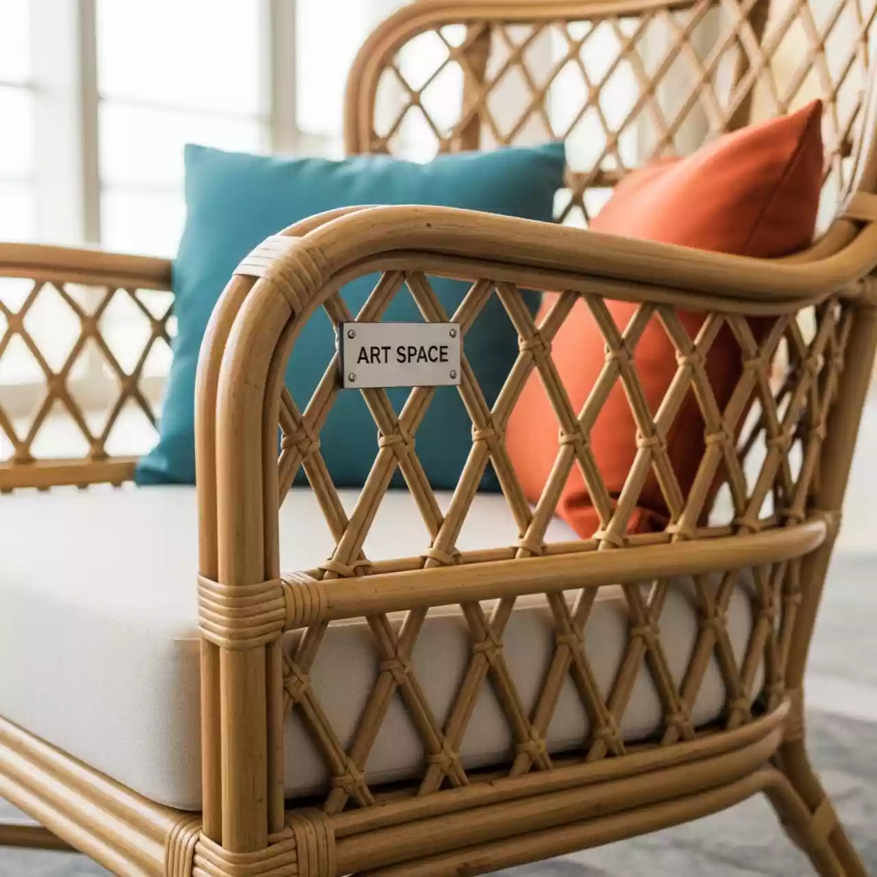 Аренда Кресло из ротанга правый подлокотник в Novotel Resort — ART SPACE