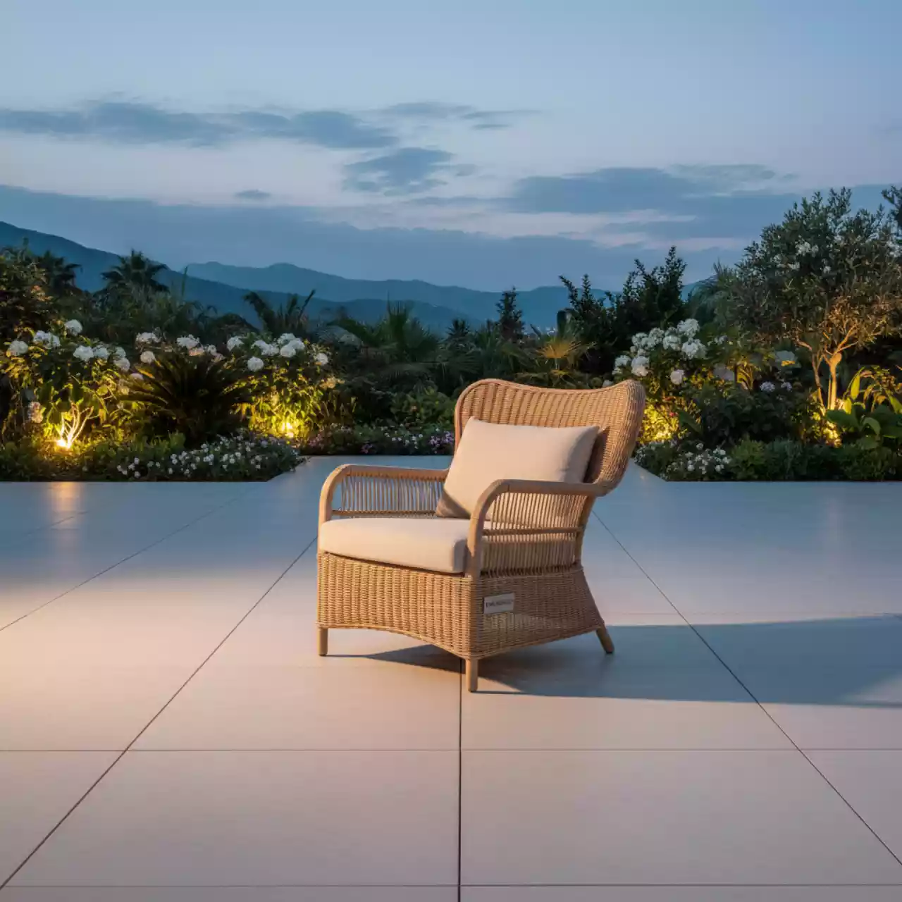 Аренда Кресло из ротанга YH C1509W в комплексе «Дагомыс» — ART SPACE