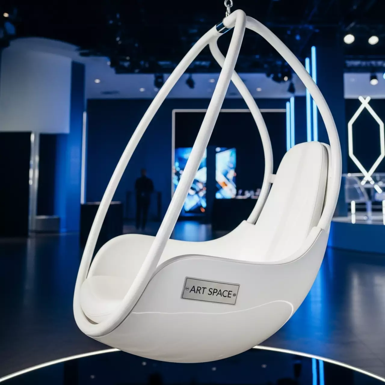 Аренда Кресло качели Fresco White в ресторане «Магеллан» — ART SPACE