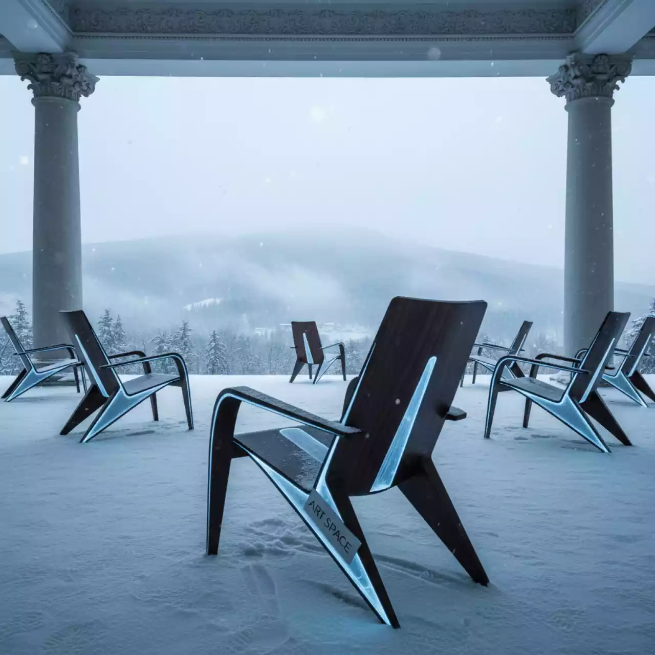 Аренда Кресло Кентукки для улицы в санатории «Металлург» — ART SPACE