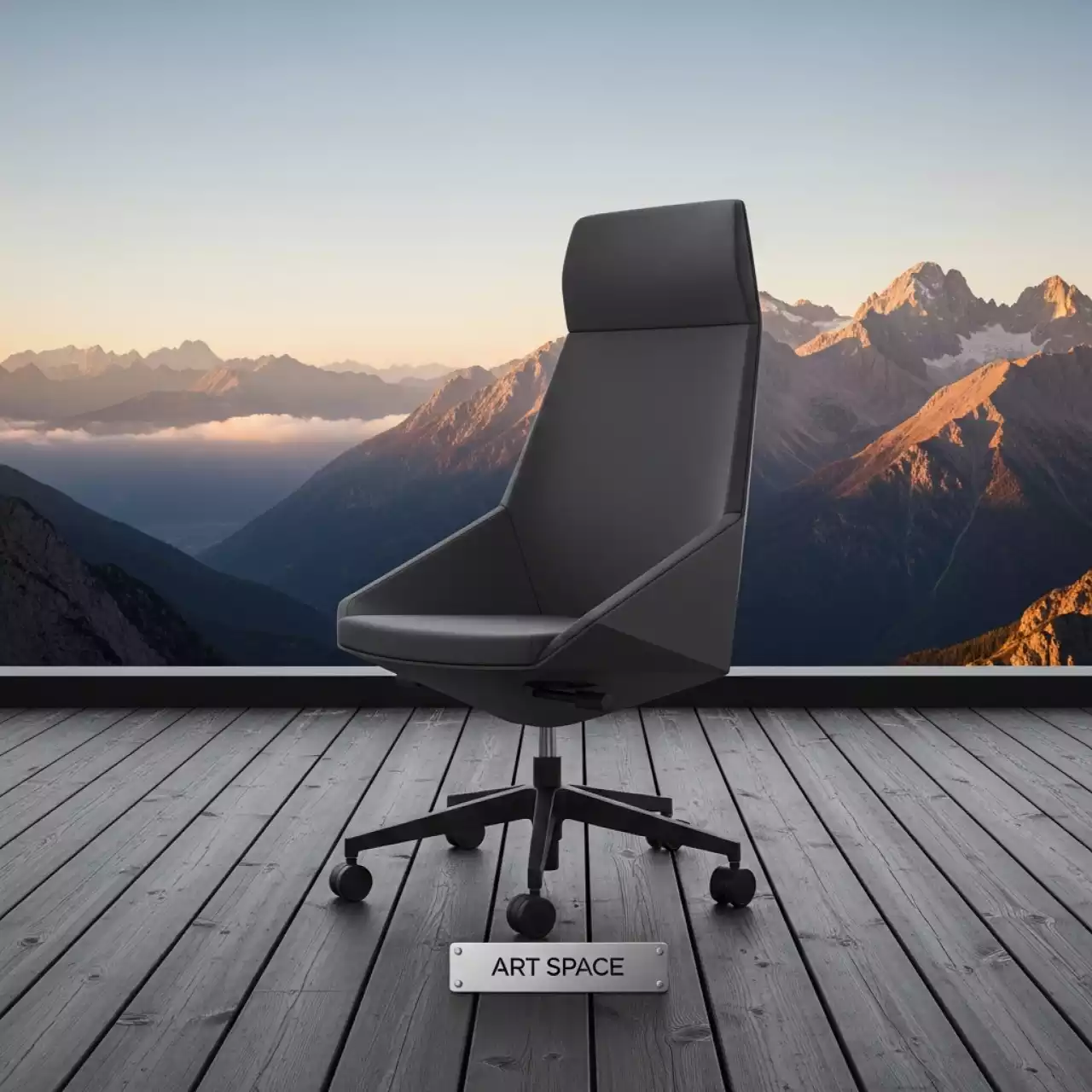 Аренда Кресло компьютерное Karma на площадке Rosa Peak (2320м) — ART SPACE