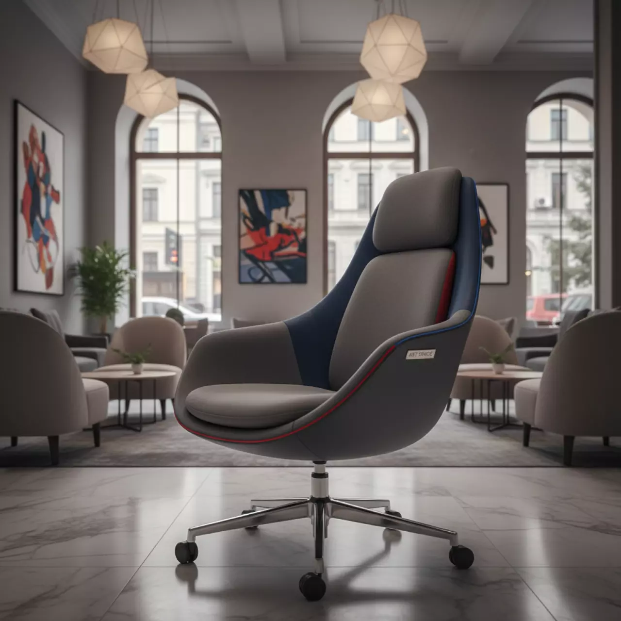 Аренда Кресло компьютерное Kastel Konica в Boutique Hotel PORTUM 1905 — ART SPACE