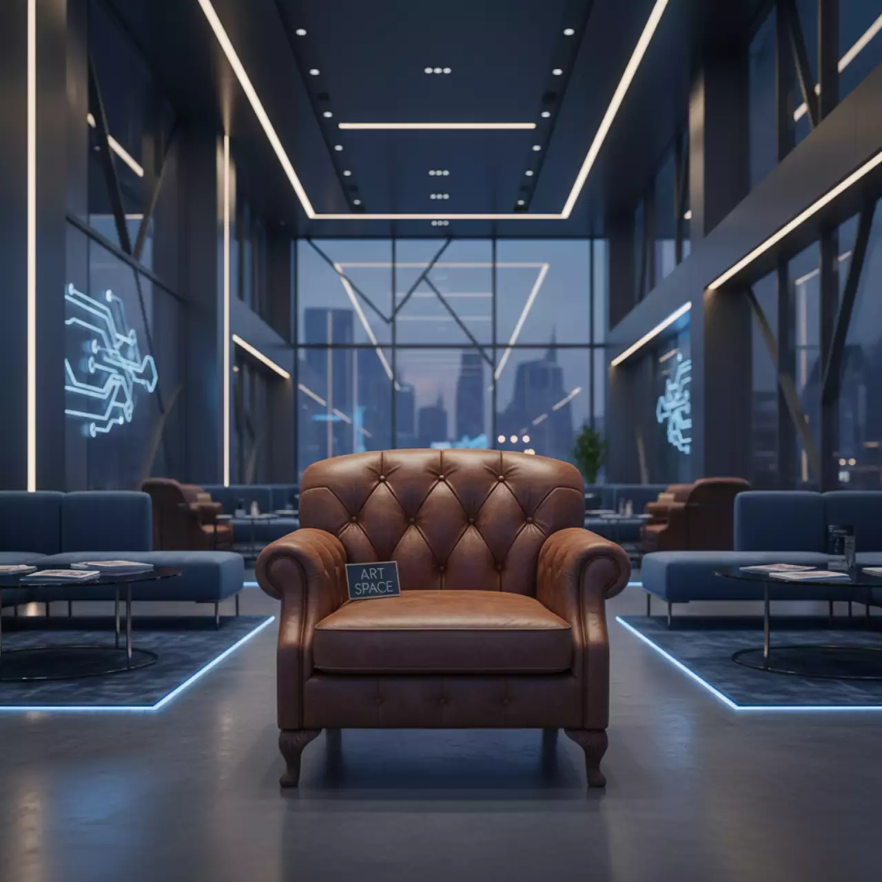 Аренда Кресло коричневое Nottingham в Courtyard by Marriott Sochi — ART SPACE