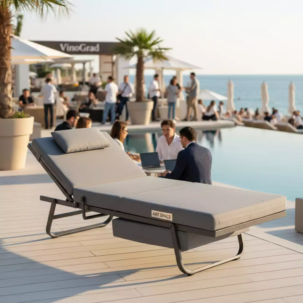 Аренда Кресло кровать Алькор в пляжном комплексе VinoGrad — ART SPACE