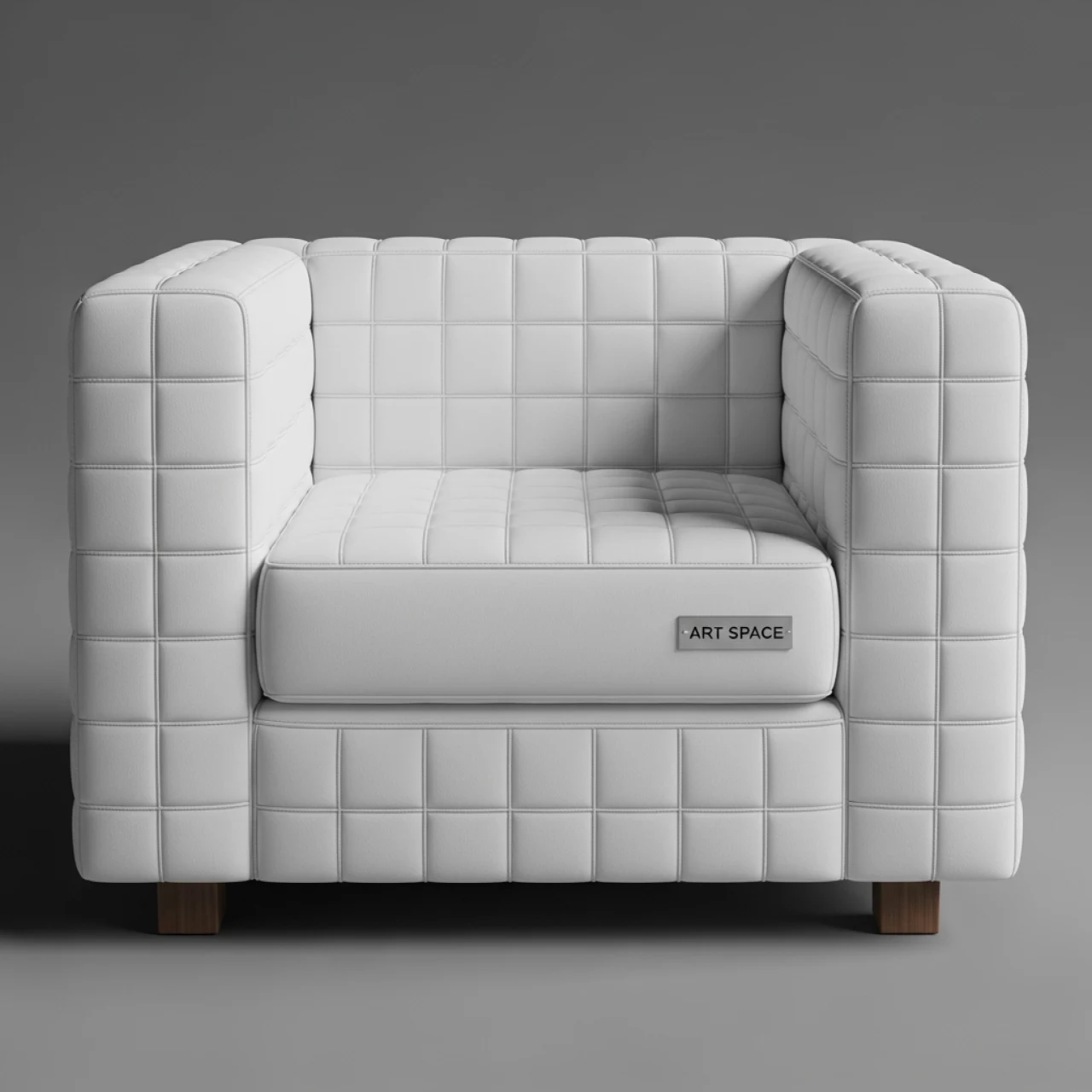 Аренда Кресло Кубус белое в Sport Inn Hotel & Wellness — ART SPACE