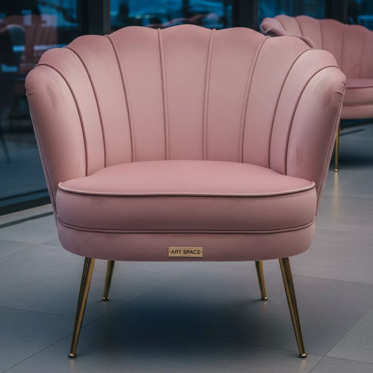 Аренда Кресло Лаперла пыльно розовое в Bridge Resort — ART SPACE