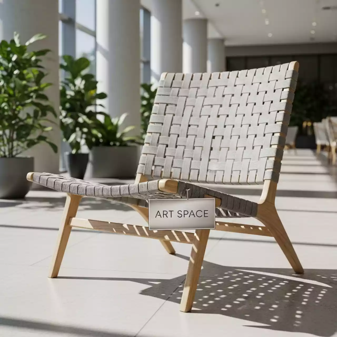 Аренда Кресло лаунж плетеное Amari в City Park Hotel Sochi — ART SPACE