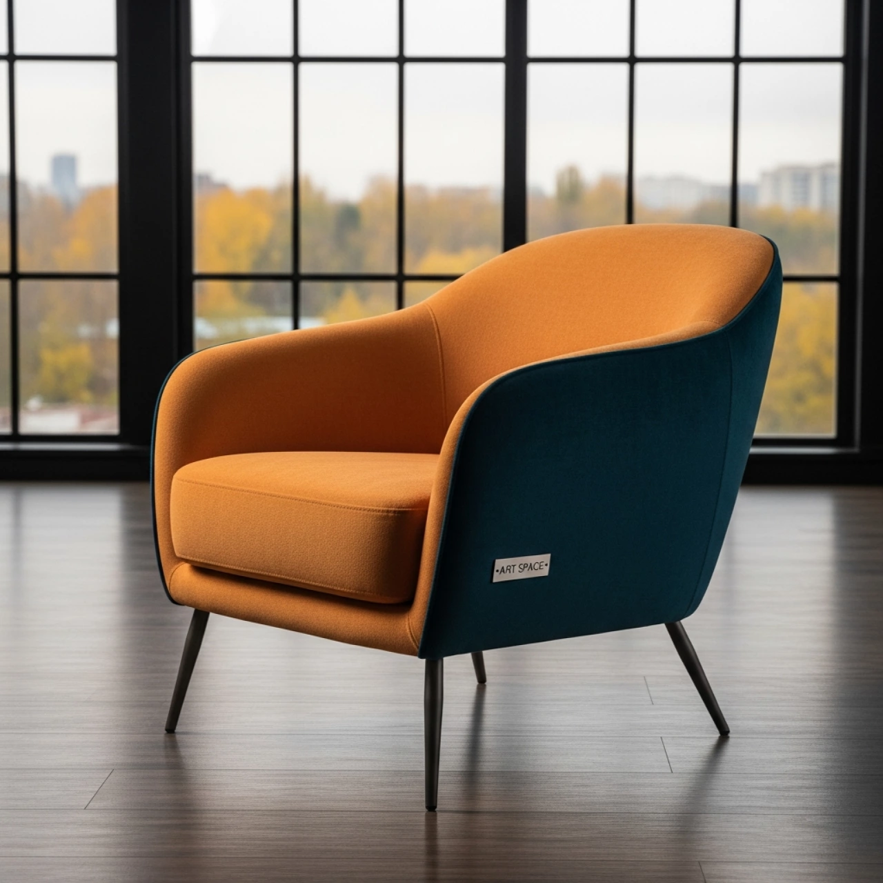 Аренда Кресло Macka с обивкой в санатории «Черноморье» — ART SPACE