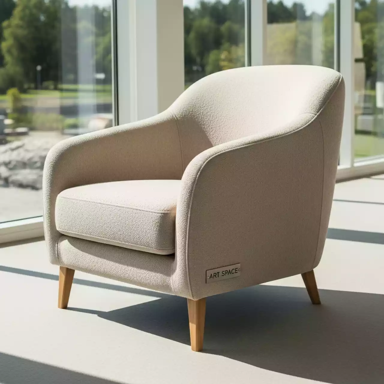 Аренда Кресло Маления бежевое в Bridge Resort — ART SPACE