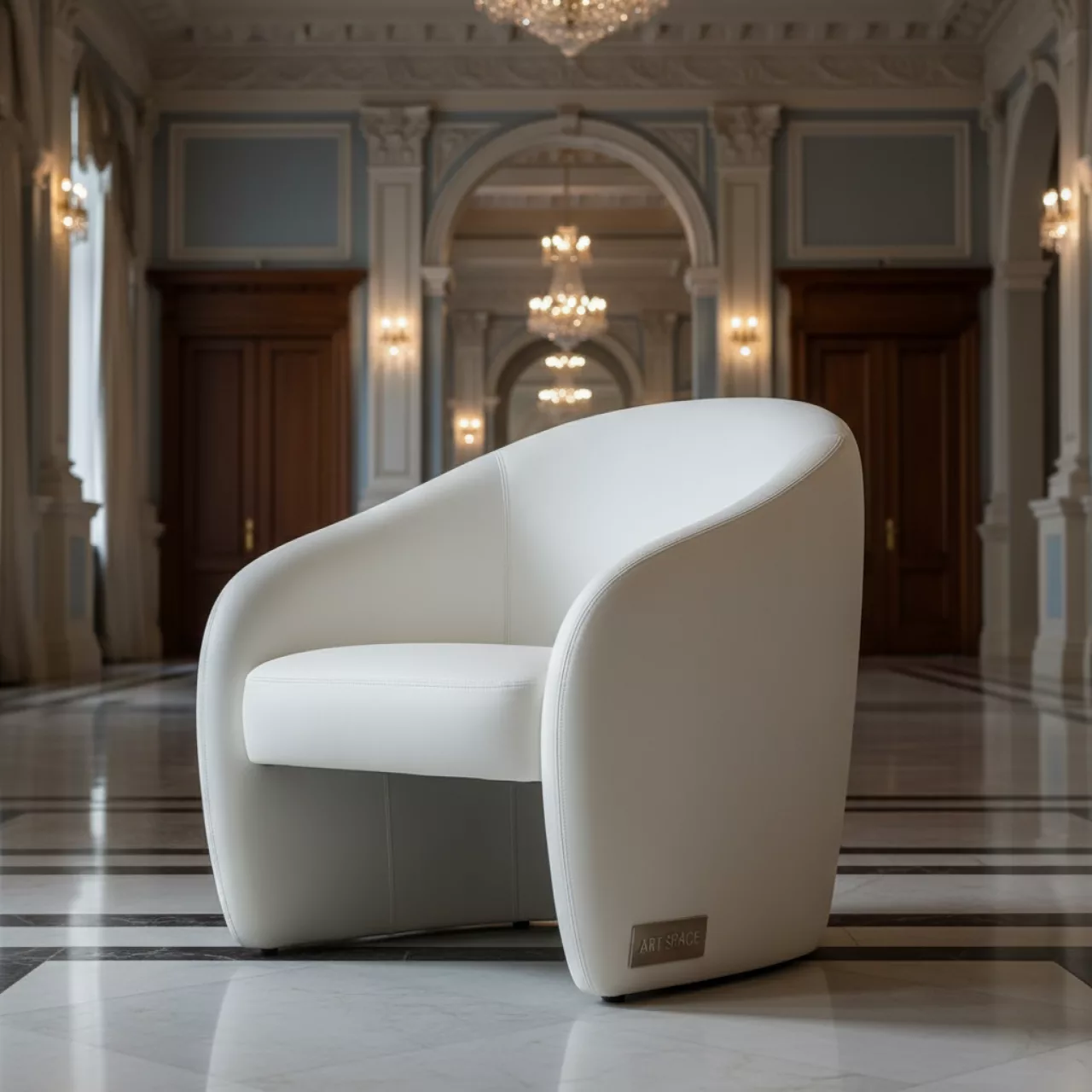 Аренда Кресло Манго белое в комплексе «Дагомыс» — ART SPACE