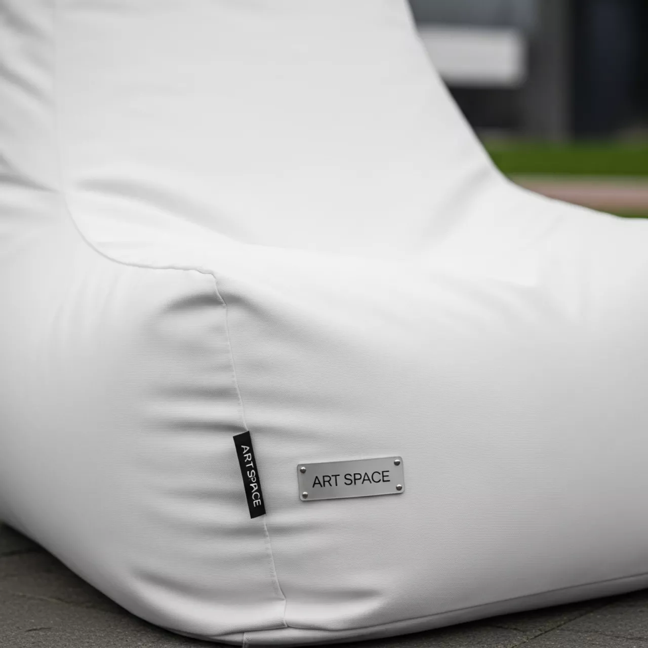 Аренда Кресло мешок Bean bag Mini белый в Skypark Sochi — ART SPACE