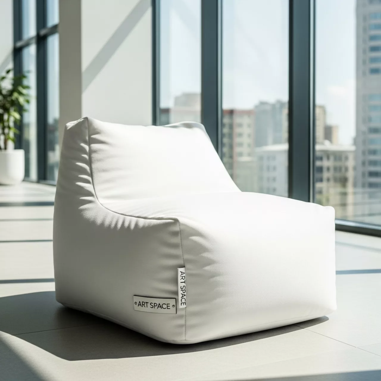 Аренда Кресло мешок Mini Bean bag белый в Courtyard by Marriott Sochi — ART SPACE