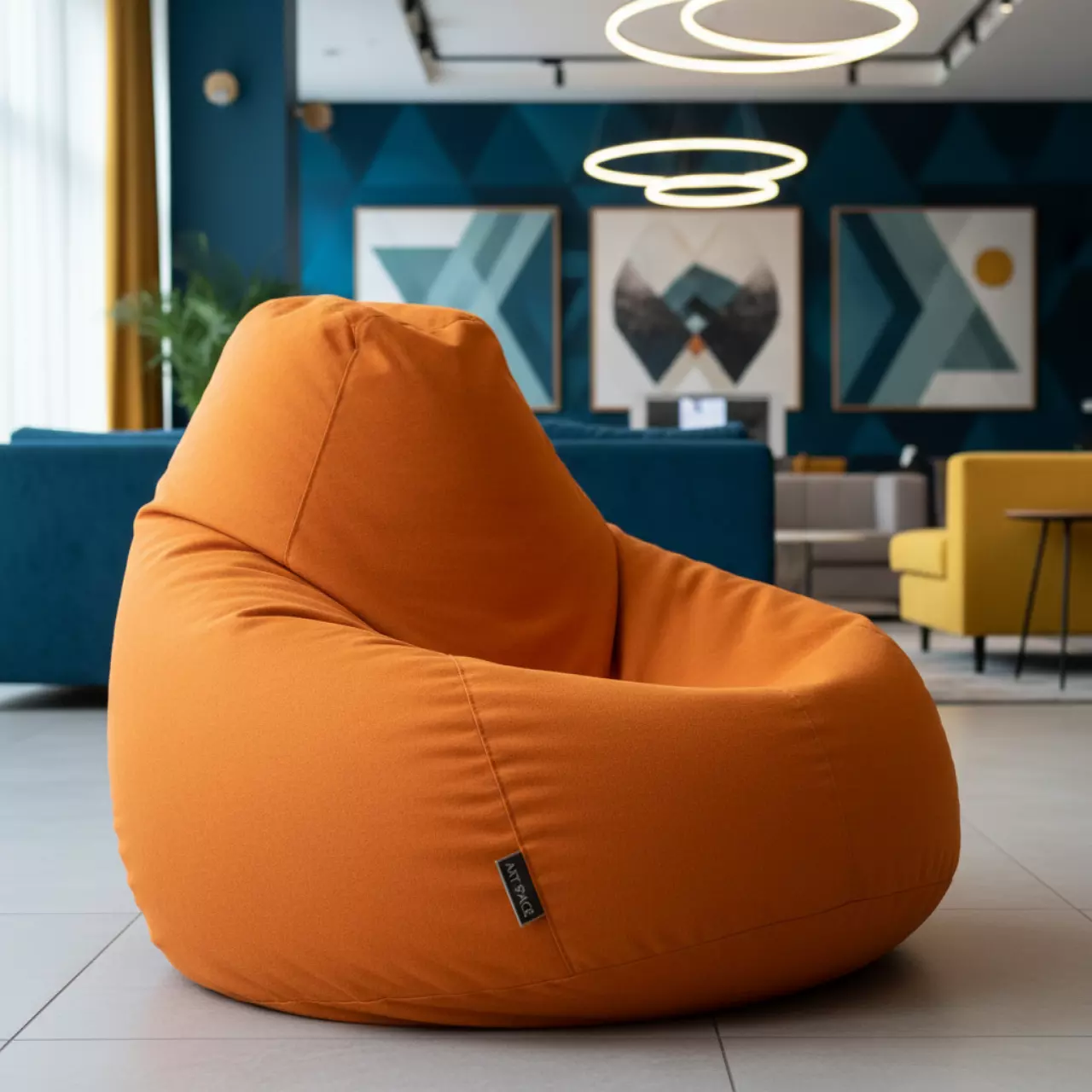 Аренда Кресло мешок Orange в Cosmos Sochi Hotel — ART SPACE