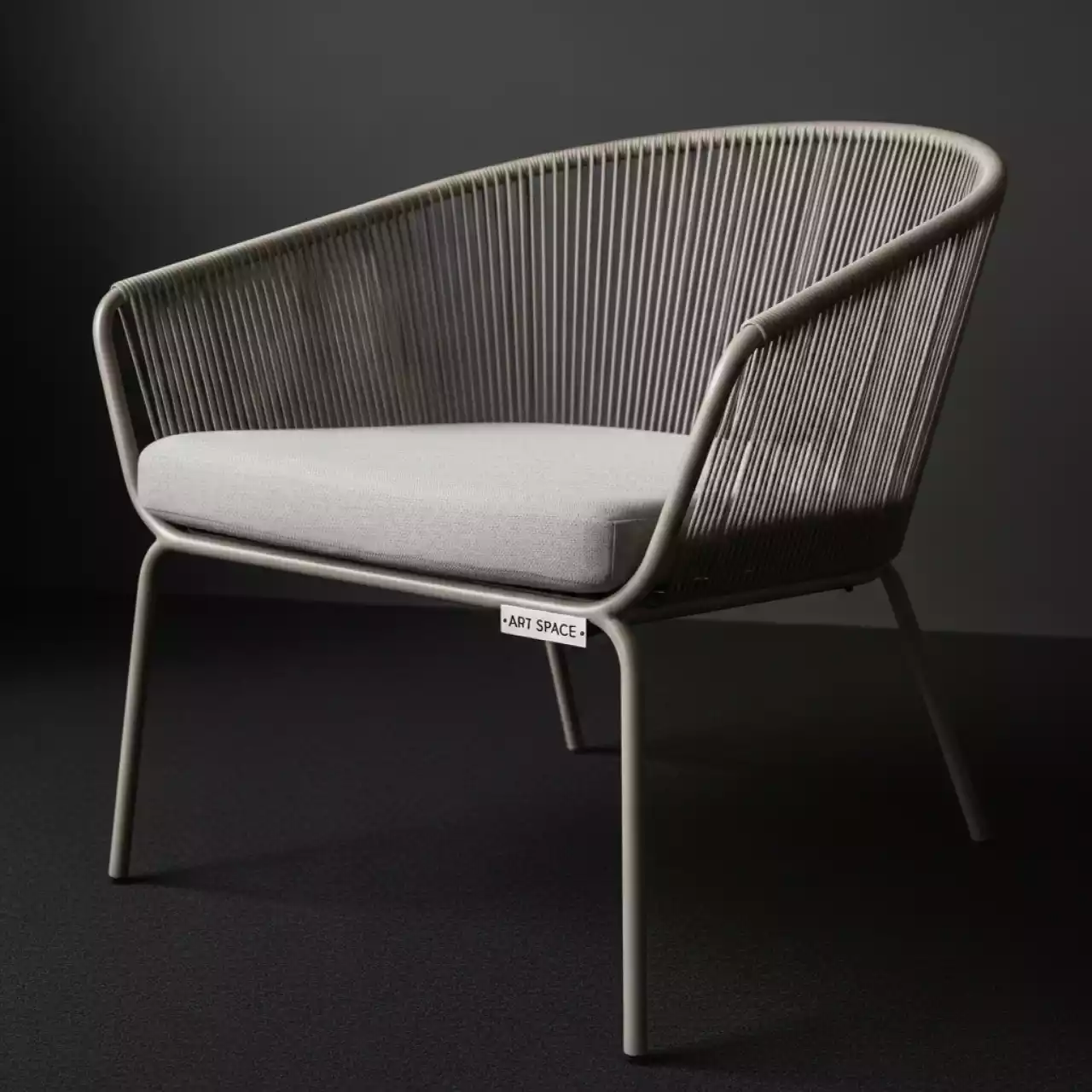 Аренда Кресло металлическое плетеное Hug в Imeretinskiy Hotel — ART SPACE